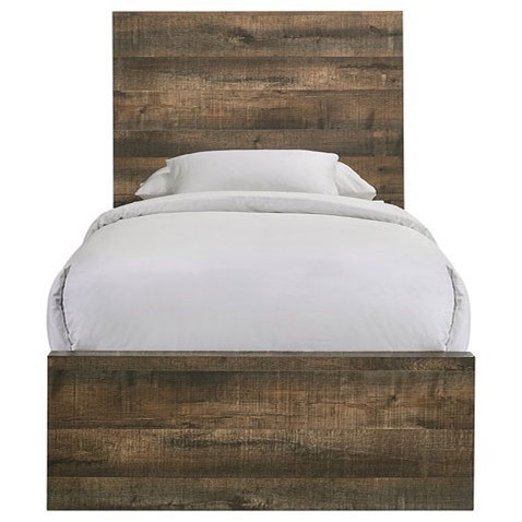 Elements International Bailey Twin Panel Bed