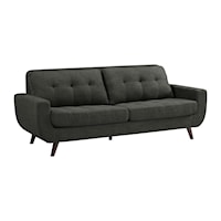 FREEPORT HEIRLOOM CHARCOAL SOFA | WITH PILLOWS