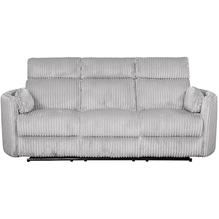 Casual Power Glider Sofa with USB Port