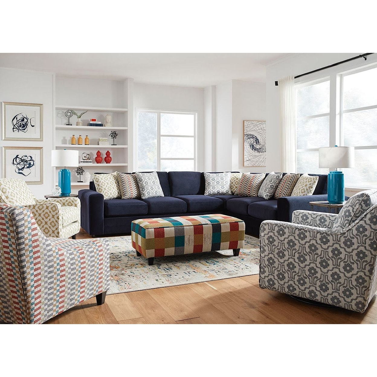 Fusion Furniture 7000 MARQUIS Living Room Set
