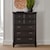 Freedom Furniture Allyson Park 5 Drawer Chest with Felt Lined Top Drawer