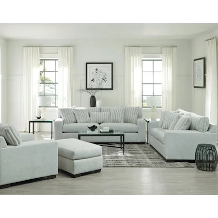 Grady Contemporary 4-Piece Living Room Set