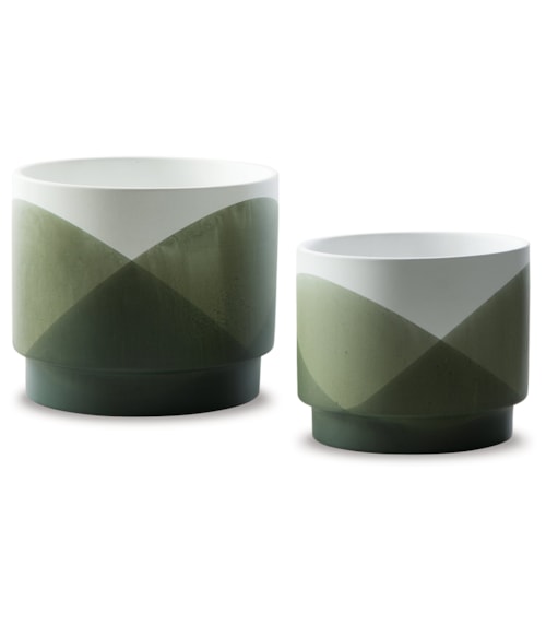 Contemporary Planters (Set of 2)