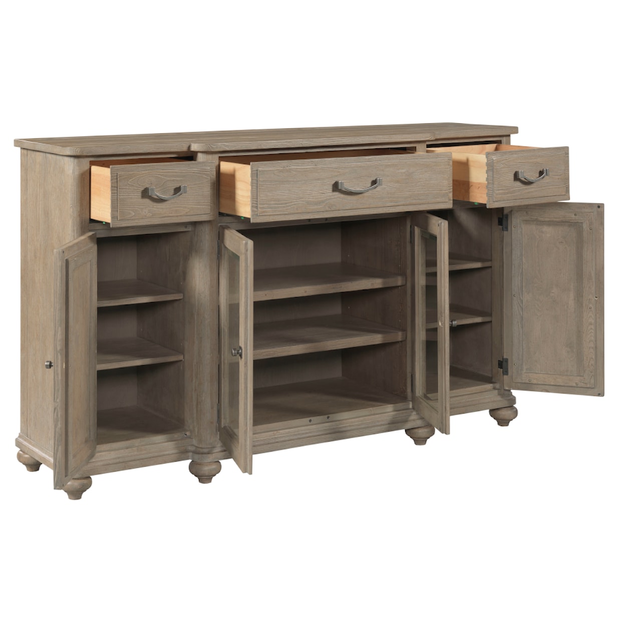 Kincaid Furniture Urban Cottage Wallace Breakfront Buffet