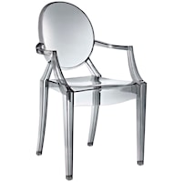 Acrylic Dining Armchair