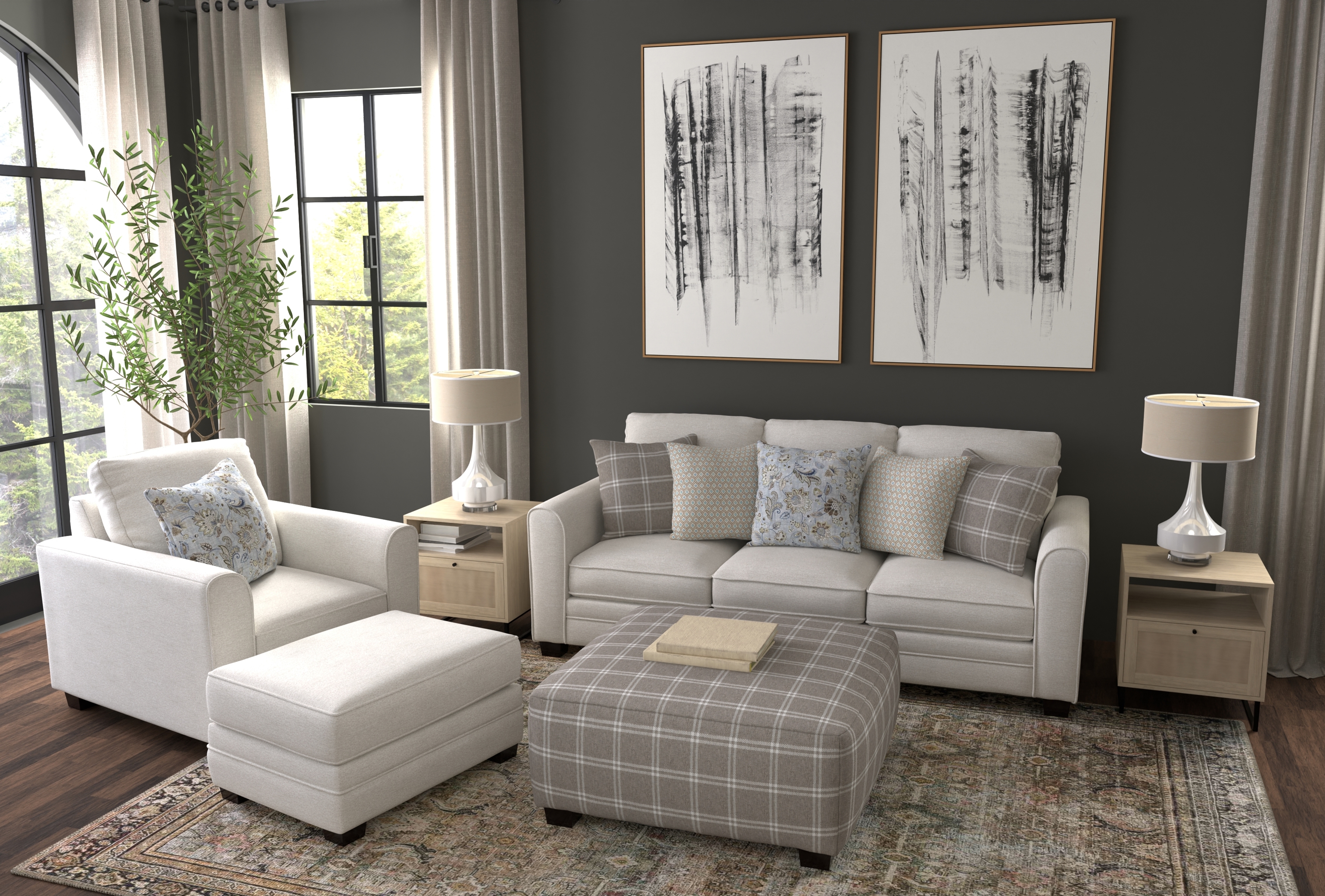 Jackson Furniture Magnolia Sofa