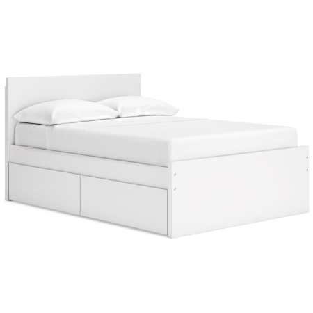 Full Panel Platform Bed