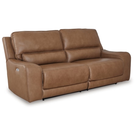 2 Seat Pwr Rec Sofa Adj Hdrest
