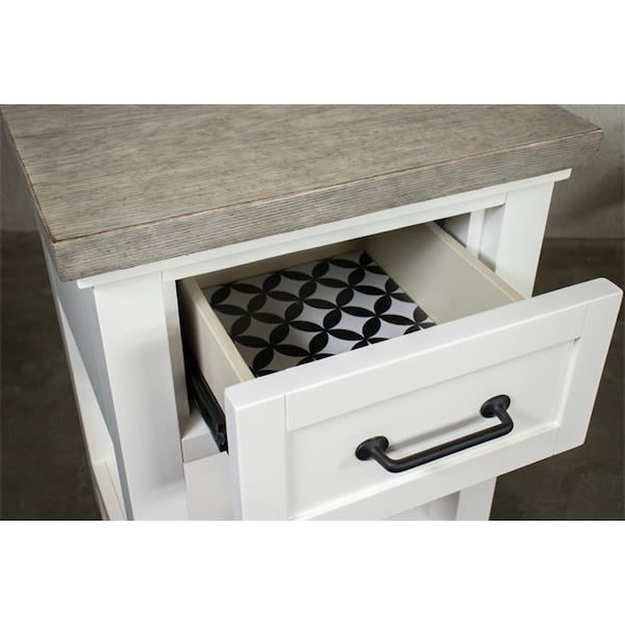 Riverside Furniture Cora 1-Drawer Nightstand