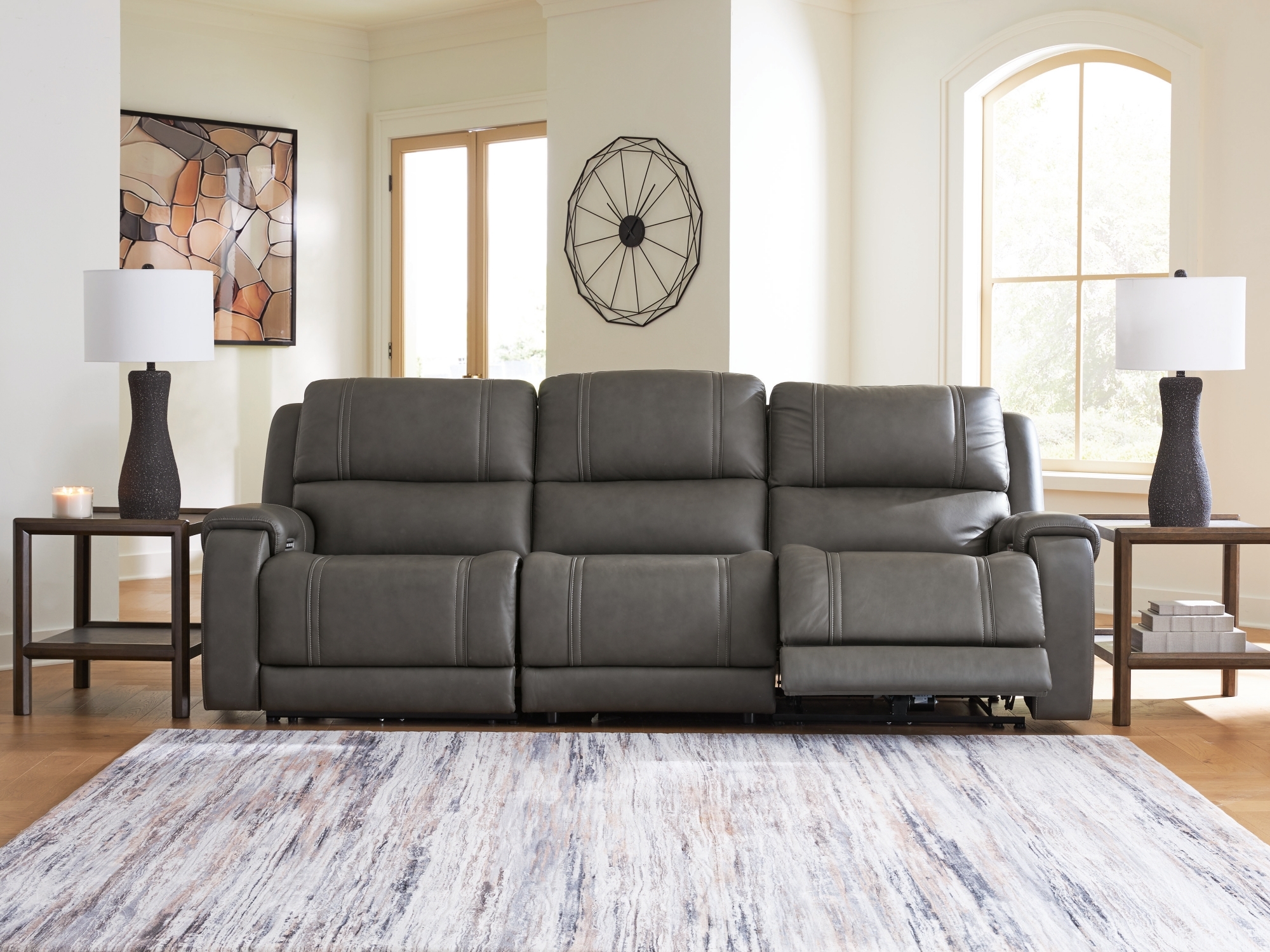 Power Sectional Reclining Sofa