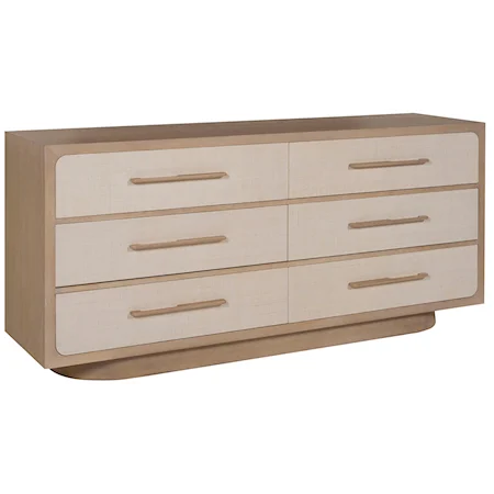 Modern 6-Drawer Dresser