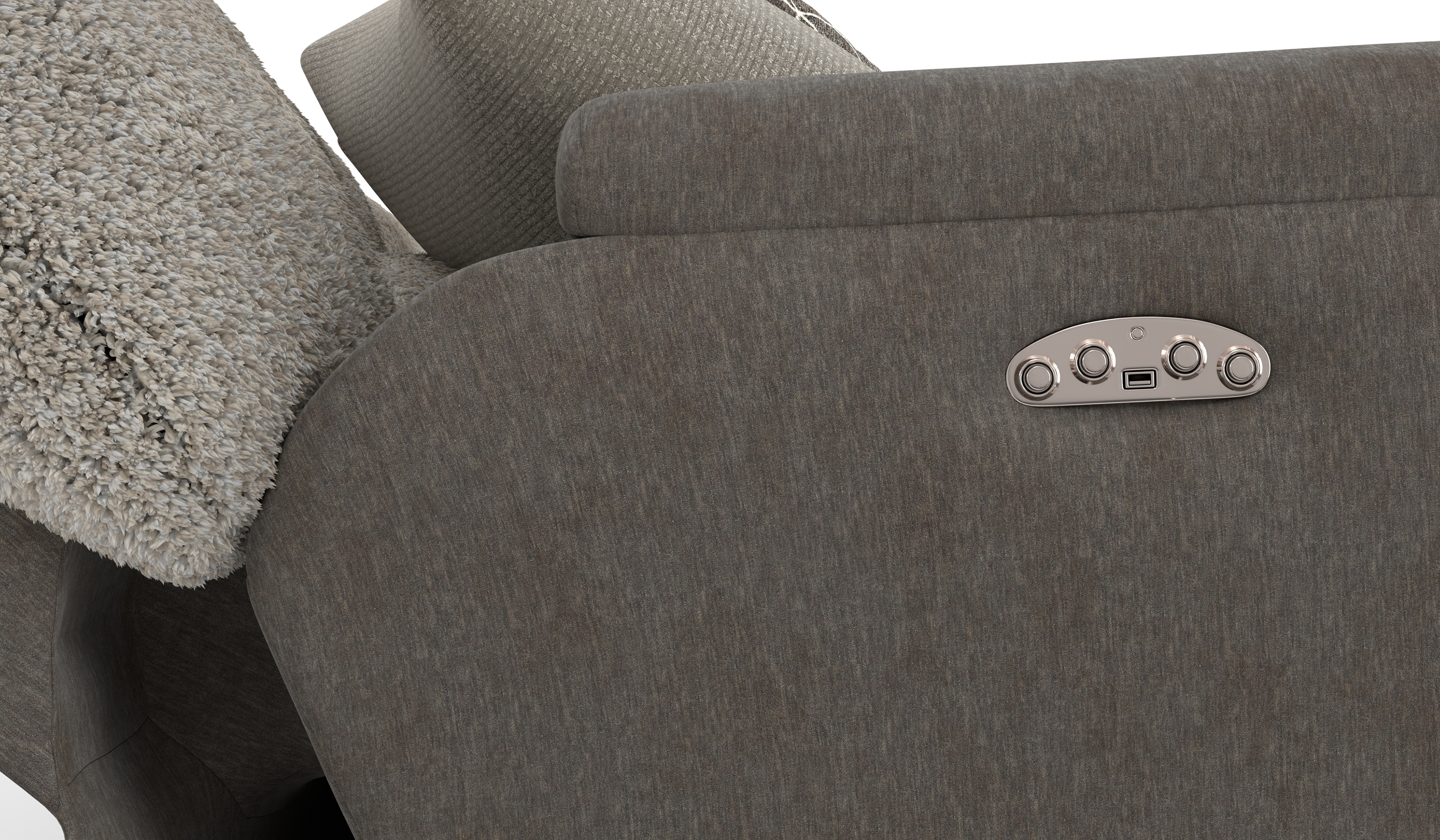 Catnapper Rendezvous Power Headrest Deep Seat Recliner