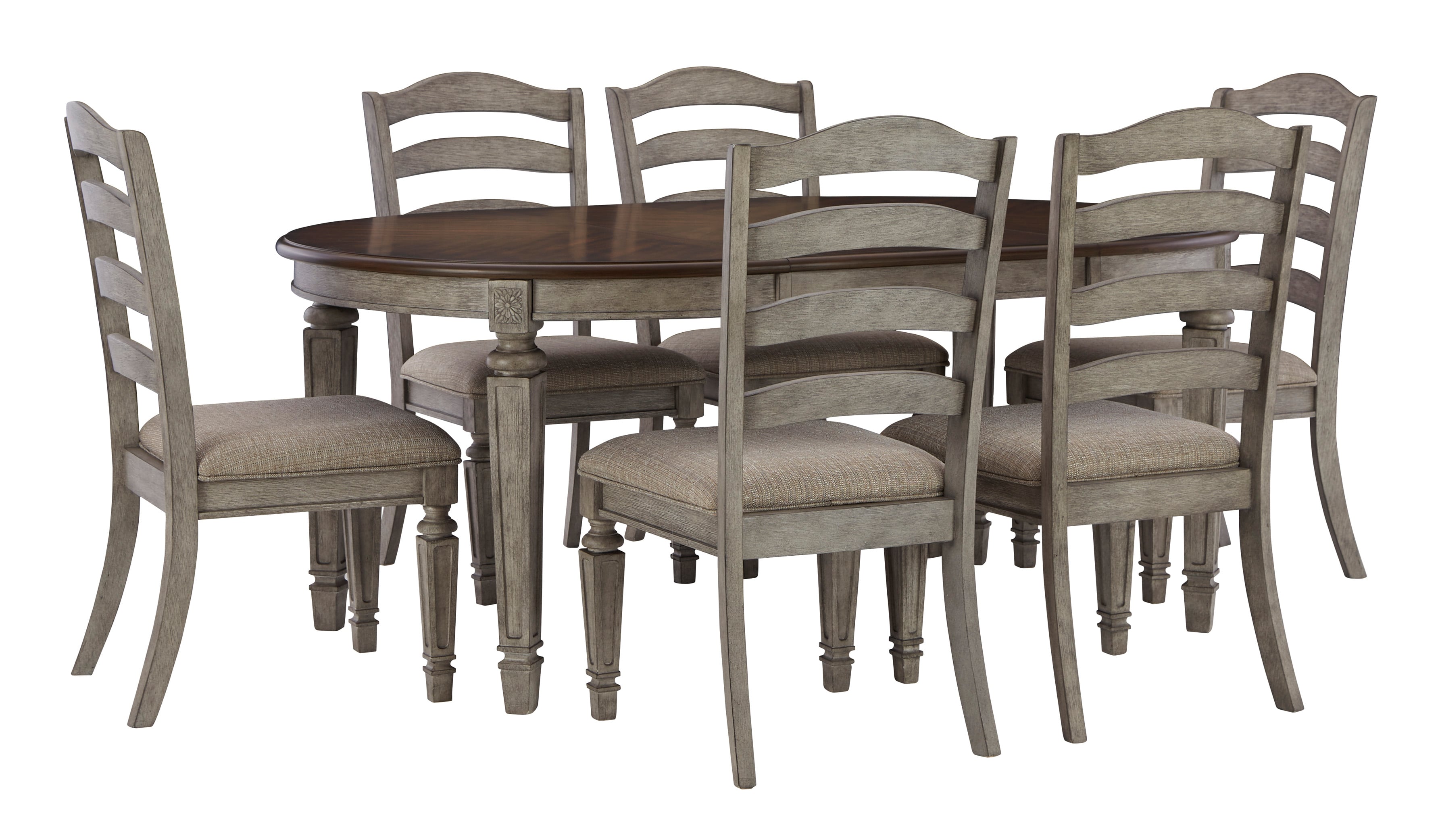 bay city 7 piece dining set