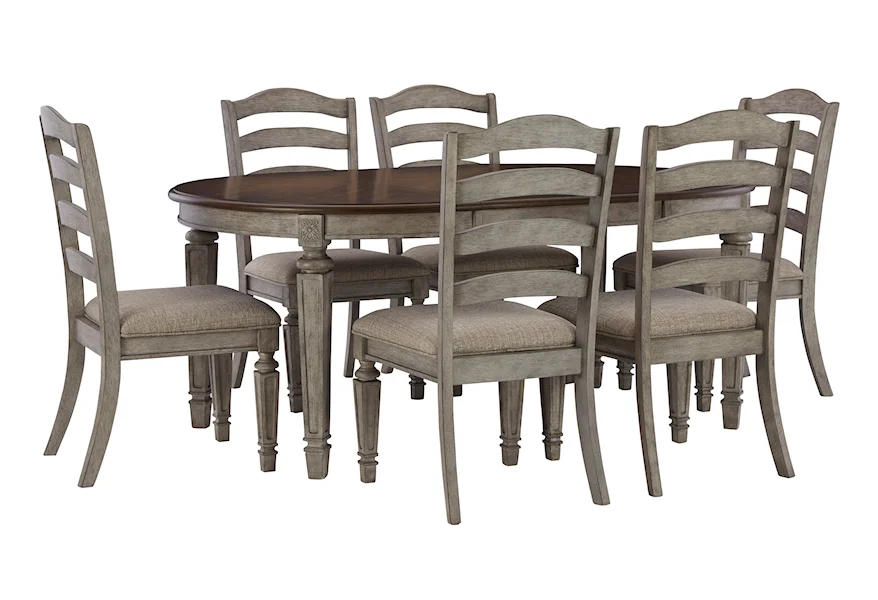 Lodenbay 7-Piece Dining Set by Signature Design by Ashley at Sam Levitz Furniture