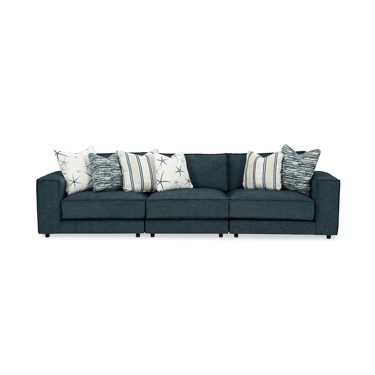 Hickorycraft 734801BD Modular Sofa with 3 Seats