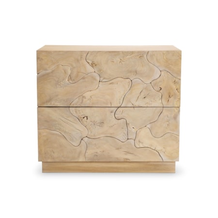 Two Drawer Nightstand