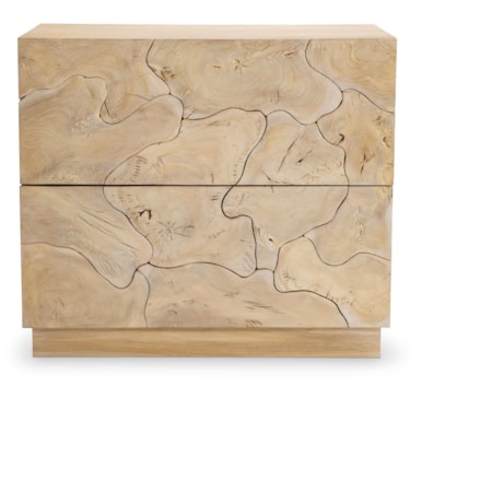 Two Drawer Nightstand