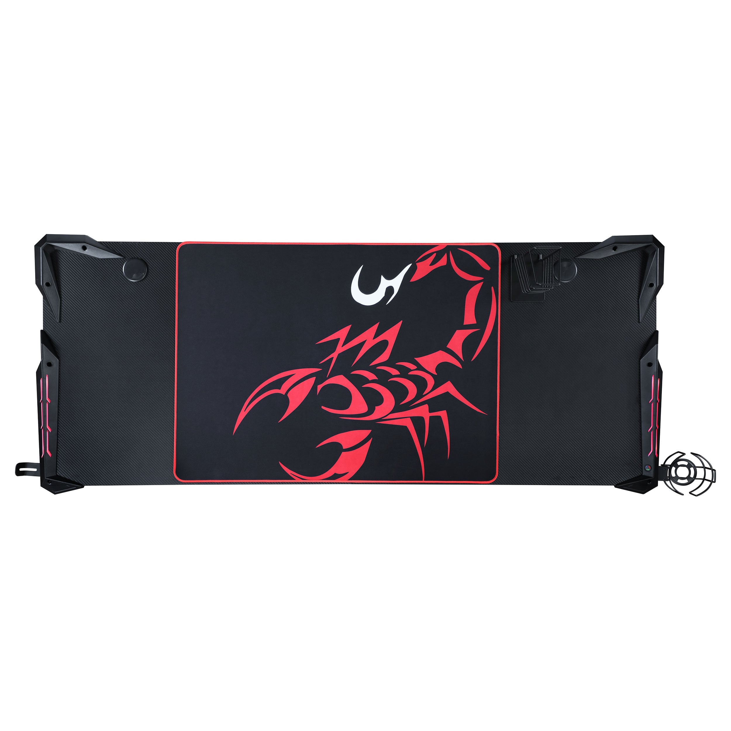 Brocton Z-shaped Gaming Desk