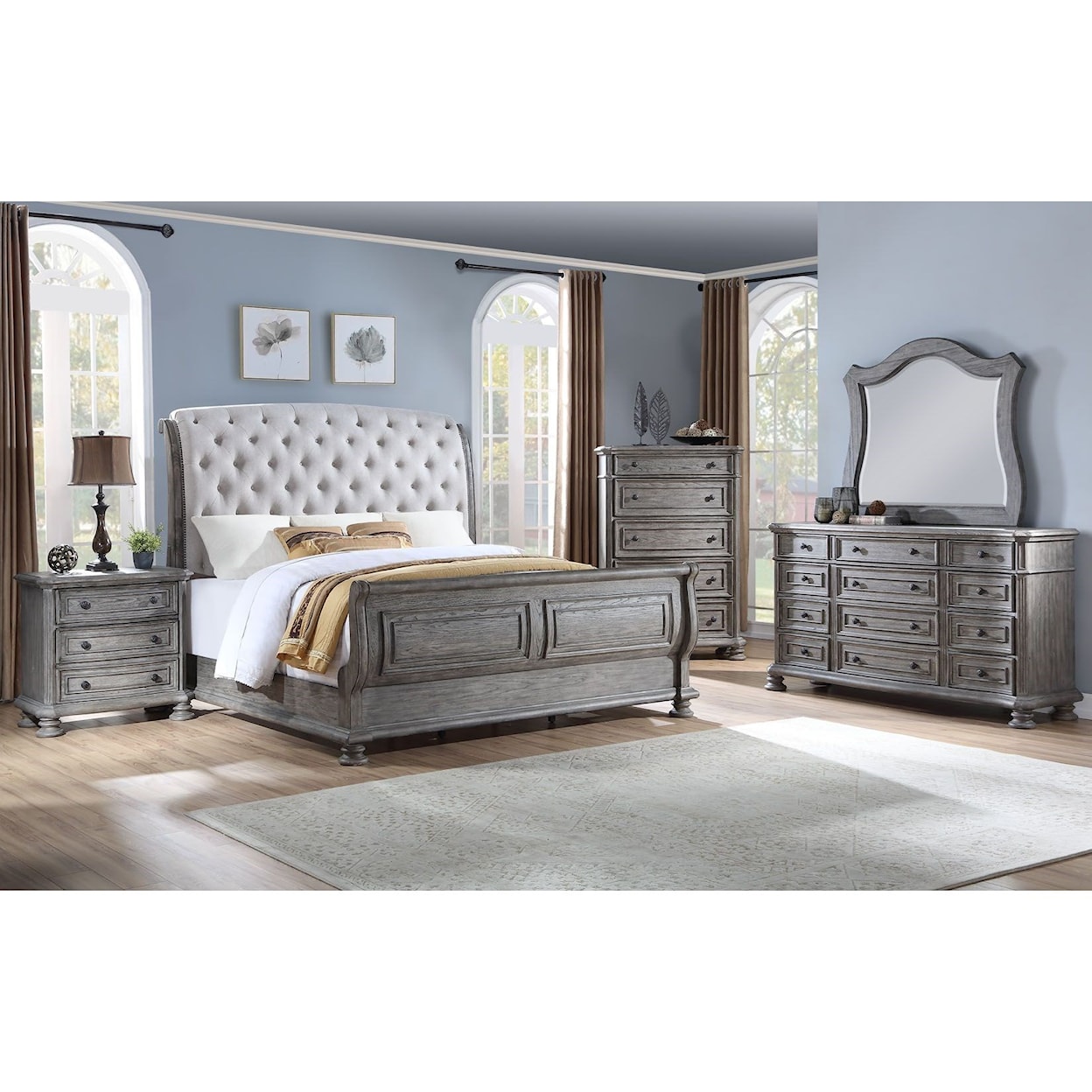 Avalon Furniture Lakeway Queen Bedroom Group