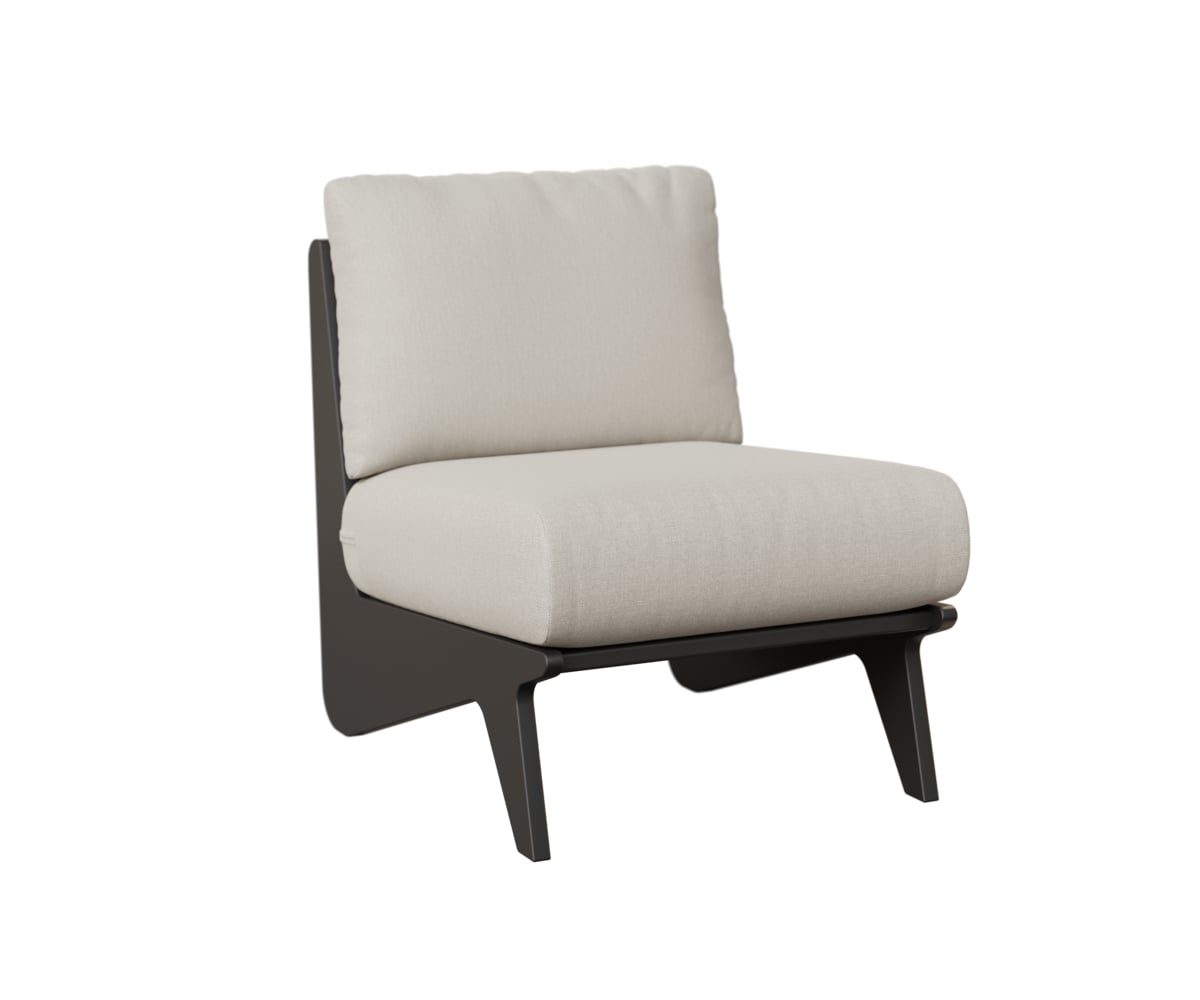 Holland Armless Club Chair