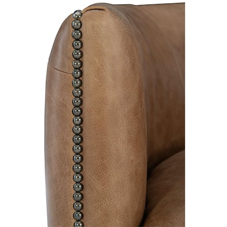 Palazzo Leather Swivel Chair