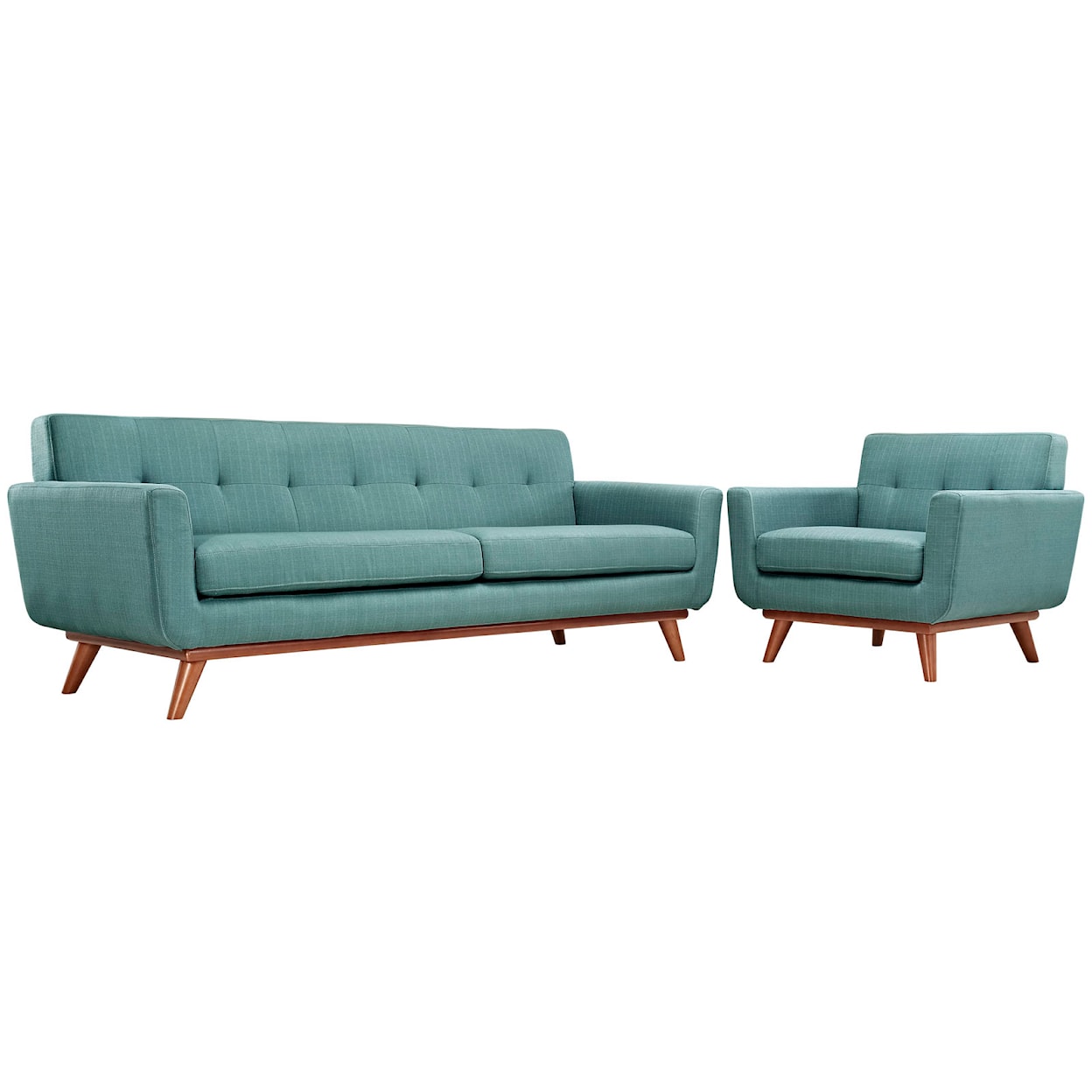 Modway Engage Armchair and Sofa Set