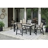 Signature Design by Ashley Mount Valley Outdoor Dining Set