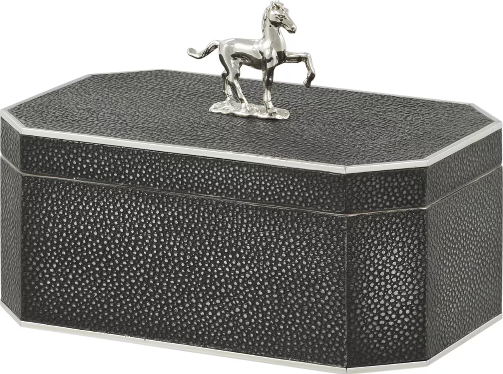 Theodore Alexander Spencer London Leather Canter Box