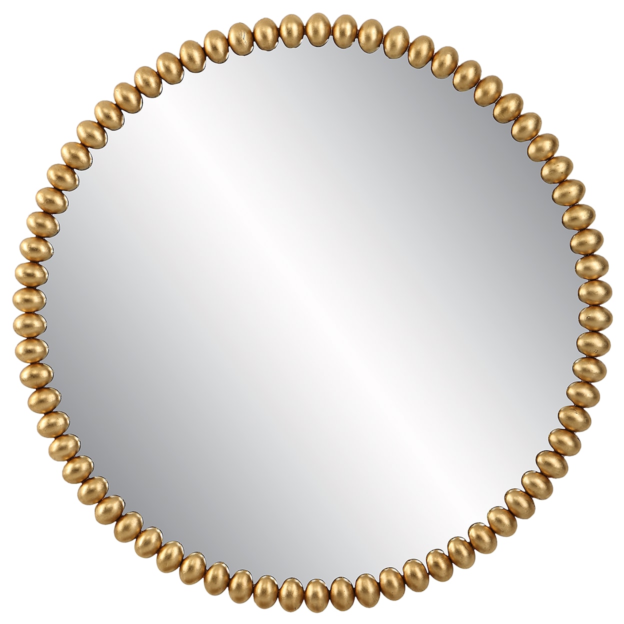 Uttermost Byzantine Byzantine Round Gold Mirror