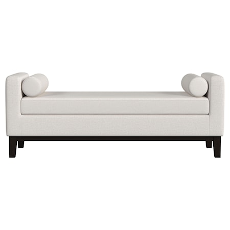 Rosie Accent Bench w/ Armrests