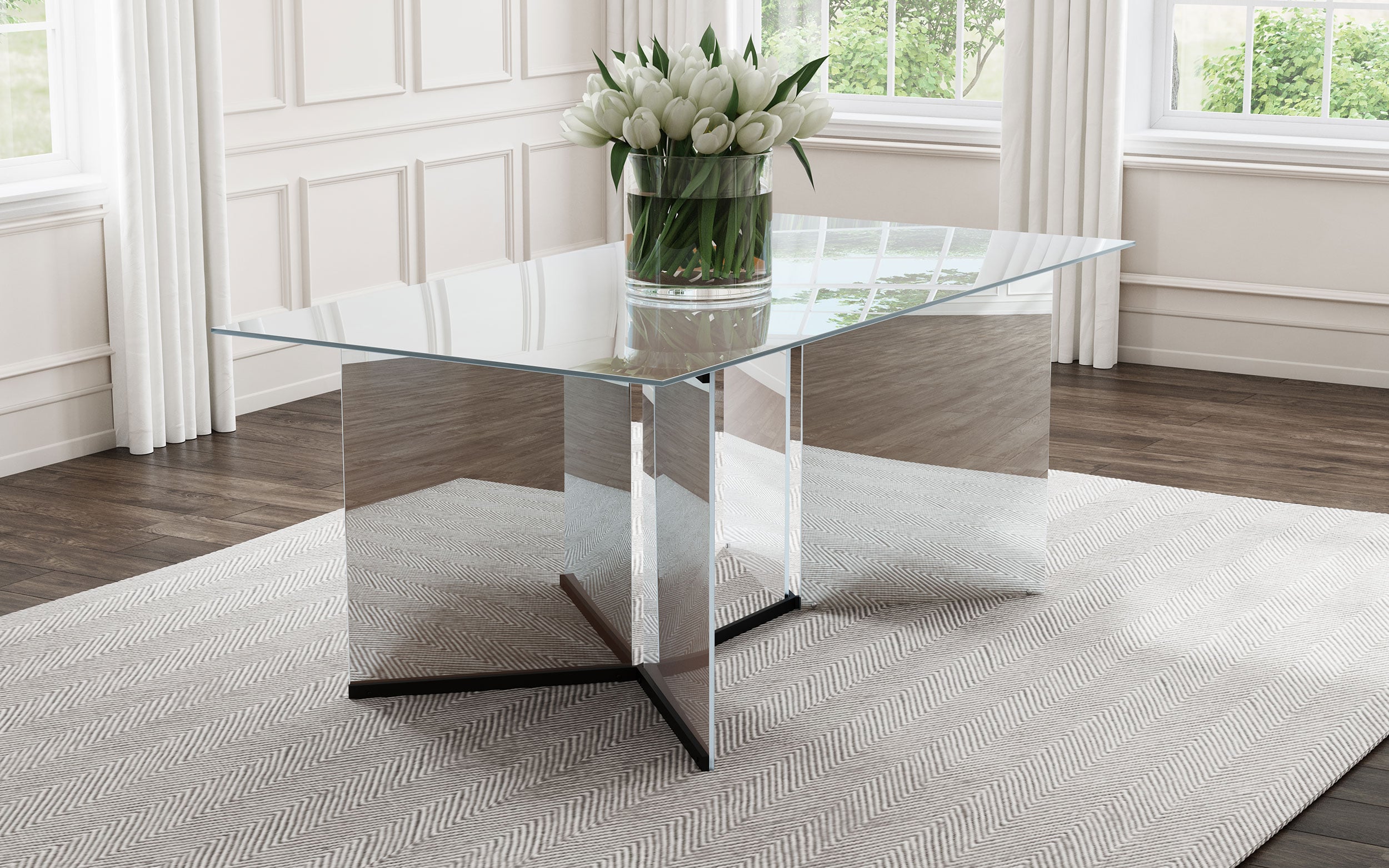 Emery 76-inch Dining Table