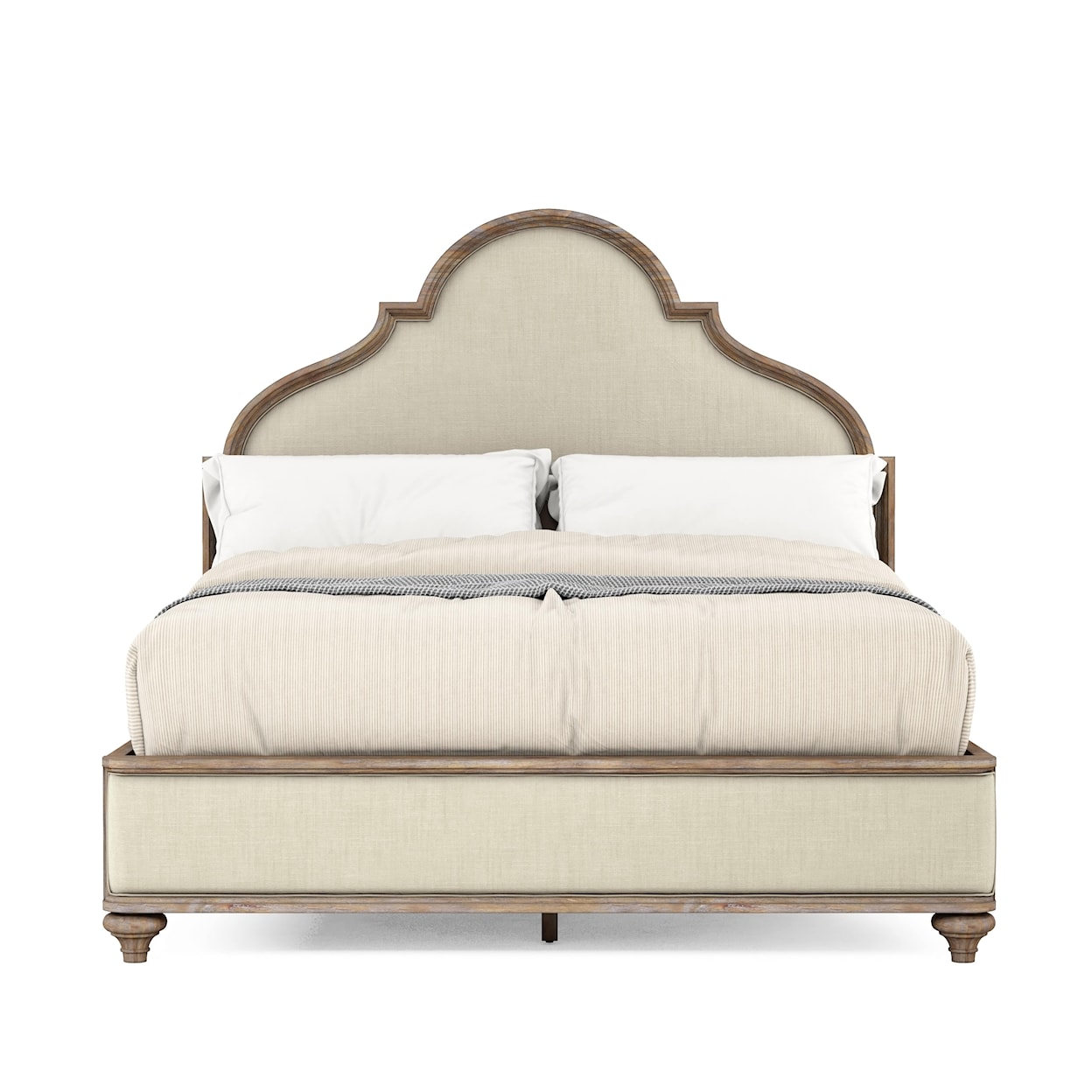 A.R.T. Furniture Inc Architrave Queen Upholstered Panel Bed