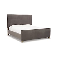 Queen Upholstered Panel Bed