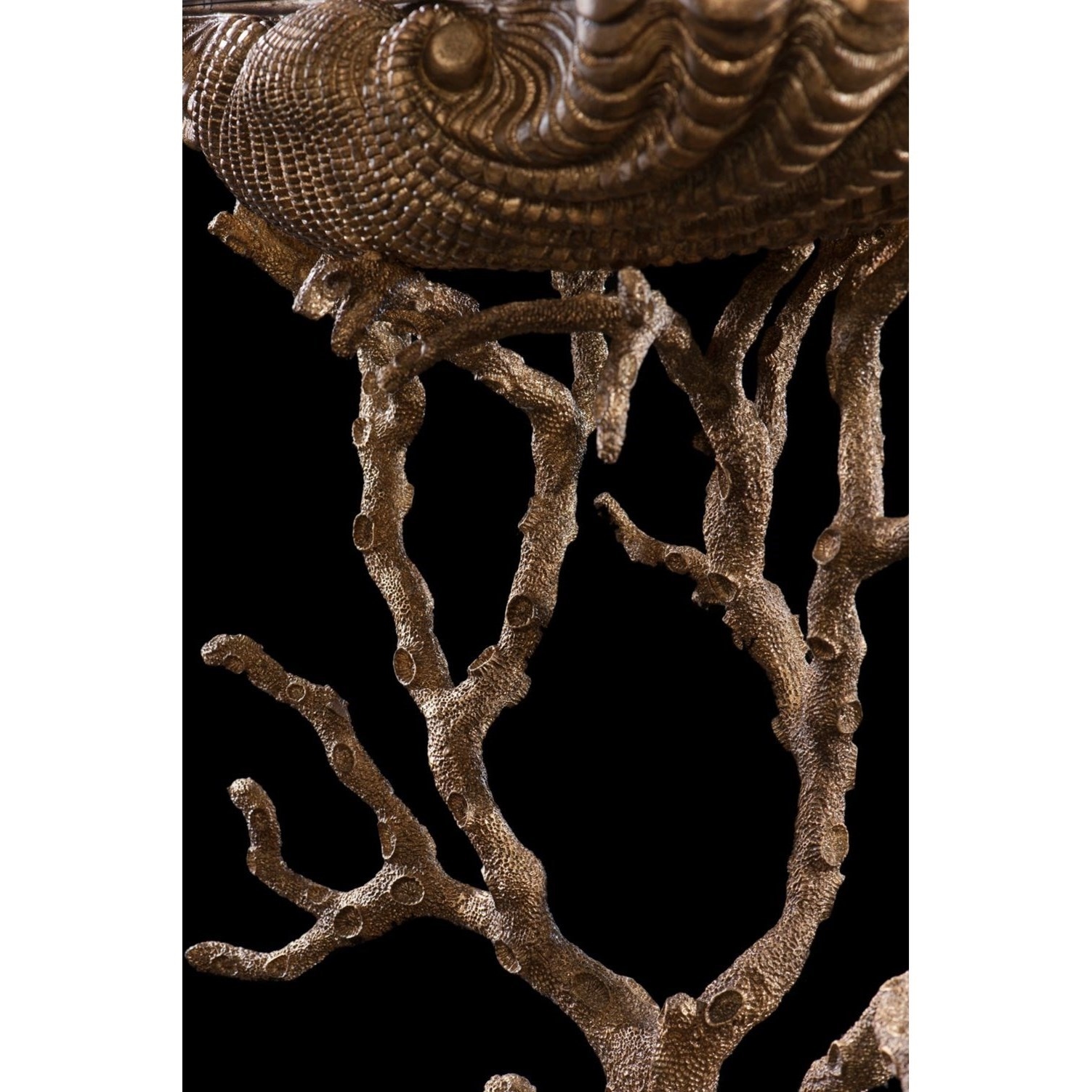 Theodore Alexander Tables Gilt Grotto Table