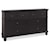 Aspenhome Oxford Transitional 6 Drawer Dresser with Felt and Cedar Lining