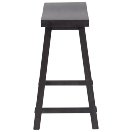 24 Inch Sawhorse Counter Height Stool