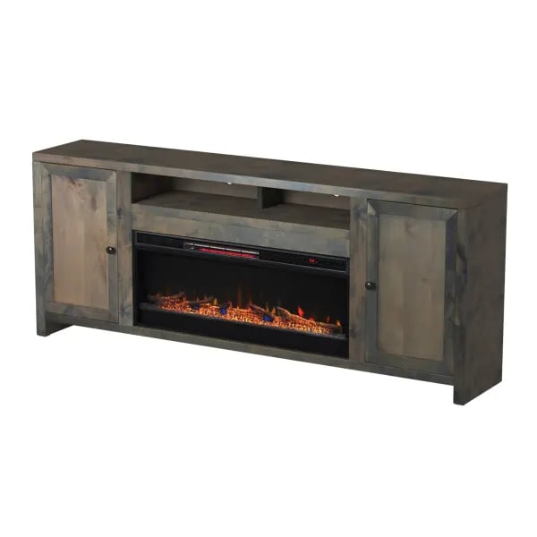 84" Fireplace Console