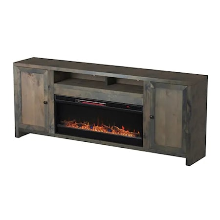 84&quot; Fireplace Console