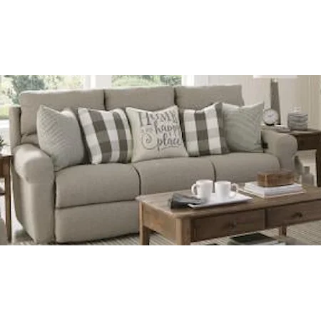 Lay Flat Reclining Sofa