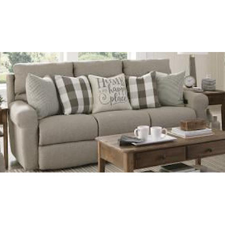 Lay Flat Reclining Sofa