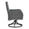 Ashley Furniture Signature Design Elite Park Swivel Chair with Cushion (Set of 2)