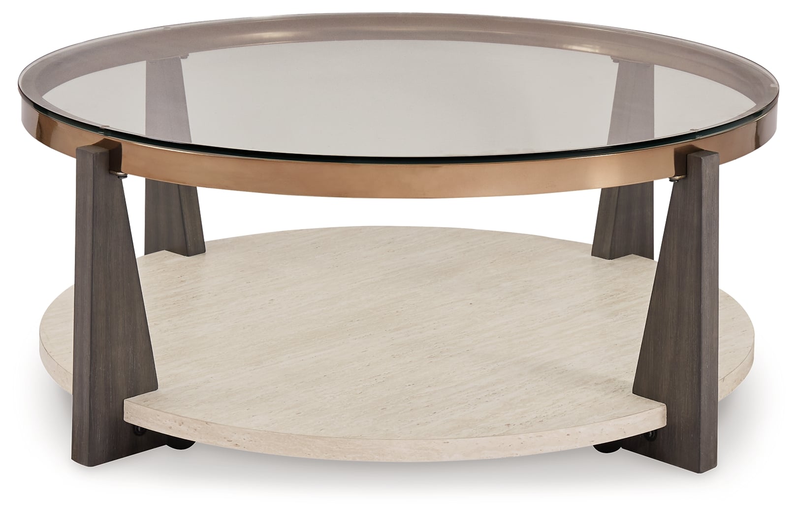 Signature Design by Ashley Frazwa Round Coffee Table