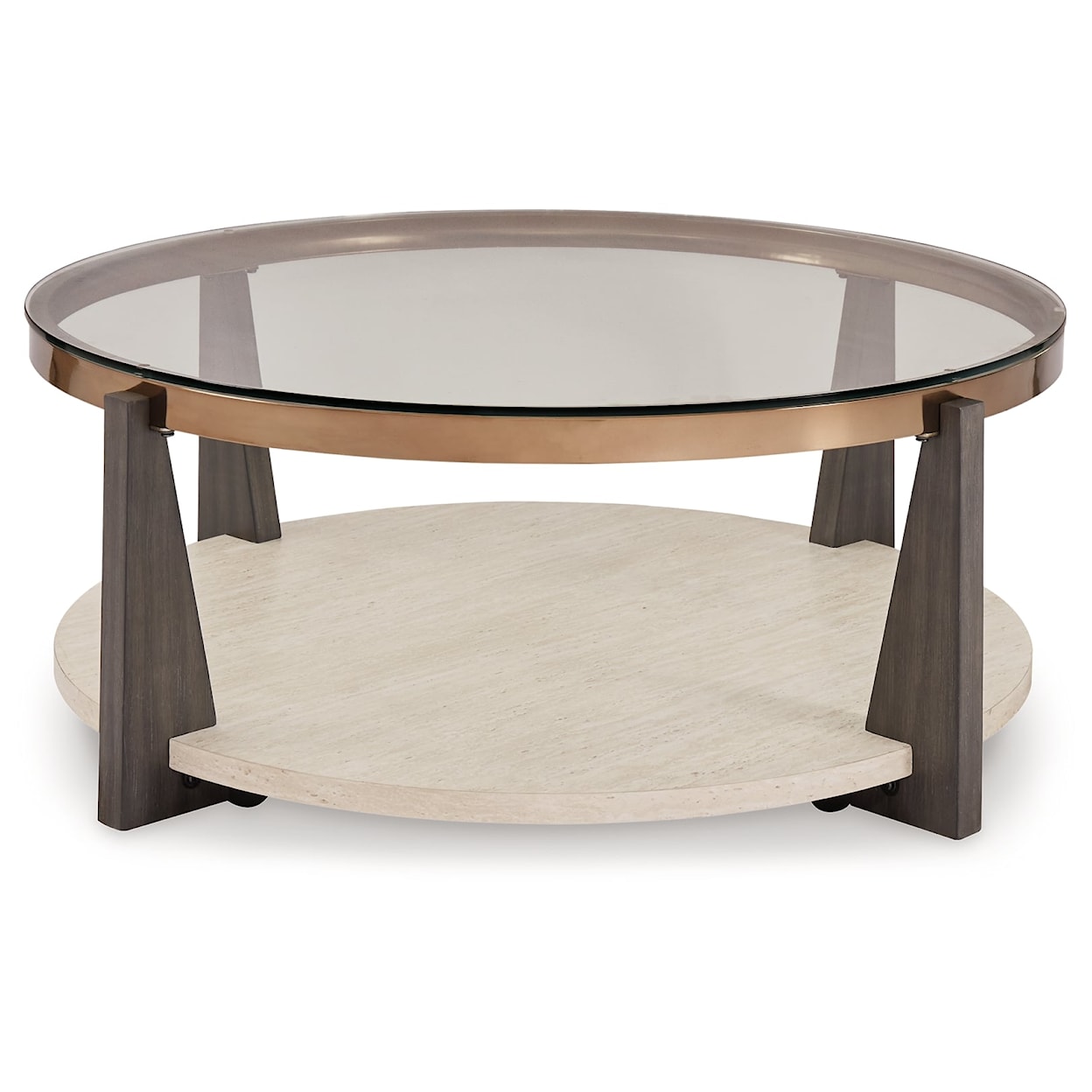 Signature Design by Ashley Frazwa Round Coffee Table