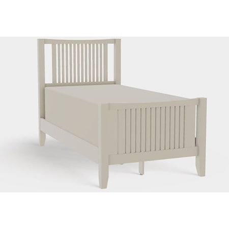 Atwood Twin XL High Footboard Spindle Bed