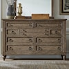 Liberty Furniture Americana Farmhouse 9-Drawer Dresser