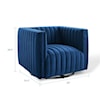 Modway Conjure Swivel Armchair