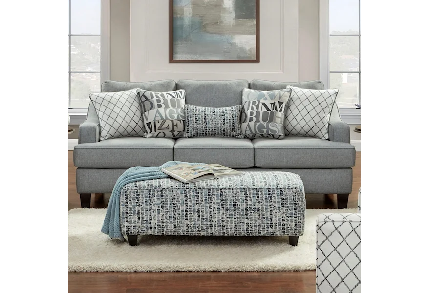 Marissa Queen Sleeper Sofa by Fusion Furniture at Crowley Furniture & Mattress