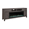 Libby Fireplace TV Consoles 78" TV Console w/ Built In Firebox