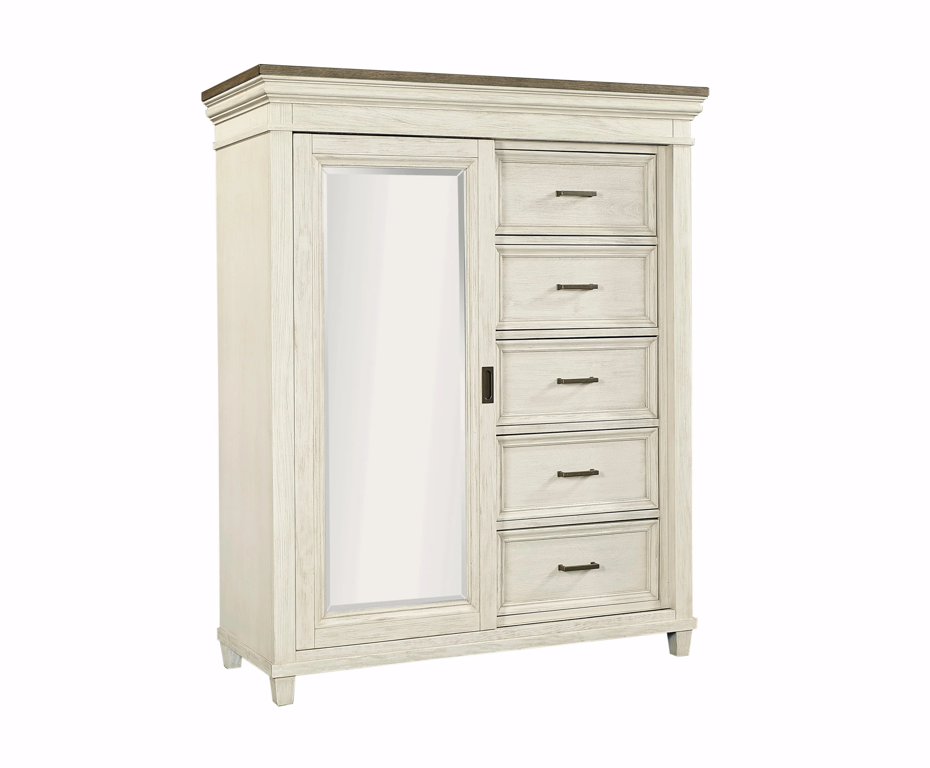Aspenhome Caraway I248-457-2 Farmhouse 5-Drawer Bedroom Chest with ...