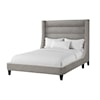 Paramount Living Jacob - Luxe Light Grey Queen Bed